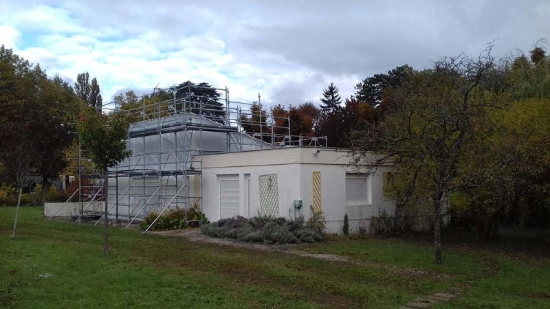 BATIMENT M LOGEMENTS - PROTECTION ECHAFAUDAGE BATIMENT M LOGEMENTS - PROTECTION ECHAFAUDAGE