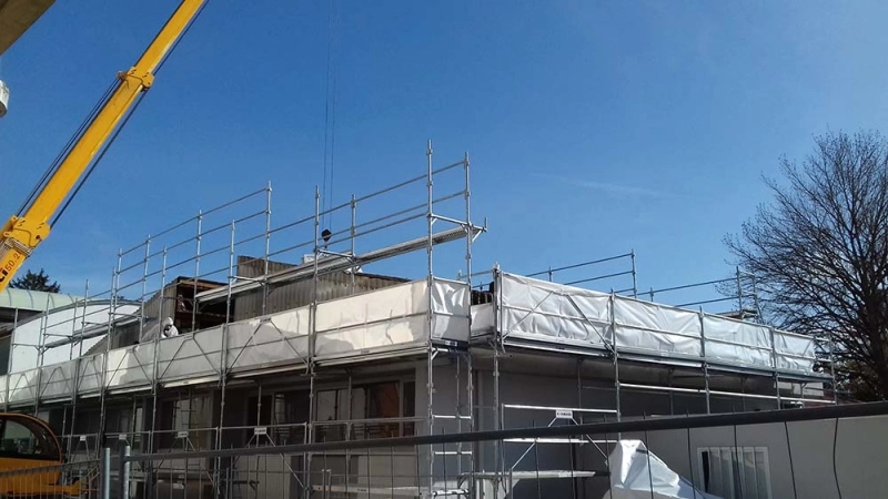 PROTECTION ECHAFAUDAGE BATIMENT C PROTECTION ECHAFAUDAGE BATIMENT C